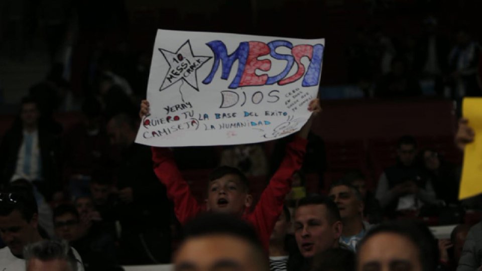 Pese a la vuelta de Lio, Argentina no pudo con Venezuela en España.