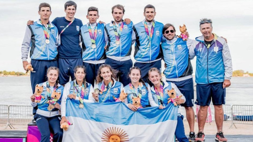 La delegación argentina brilló en los Suramericanos de Playa de Rosario 2019.
