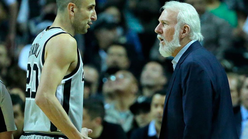Manu y Popovich. Manu y Popovich.