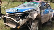 La entrerriana Cutro sufrió un violento vuelco en el Rally Argentino en Tucumán