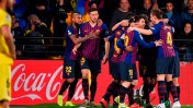 Otra vez Messi: marcó un gol del Barcelona para el agónico empate ante el Villareal