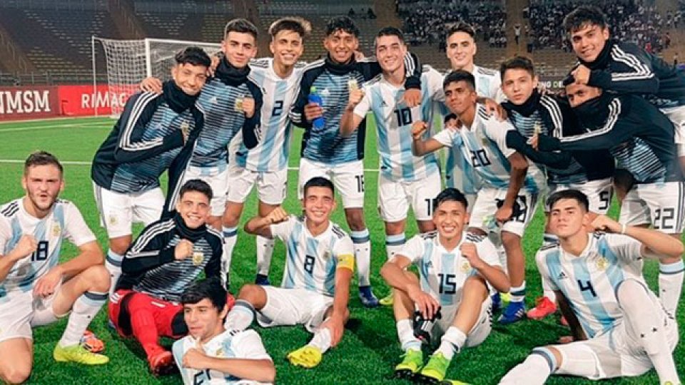 Argentina se recuperó ante Uruguay en el Sudamericano Sub 17.