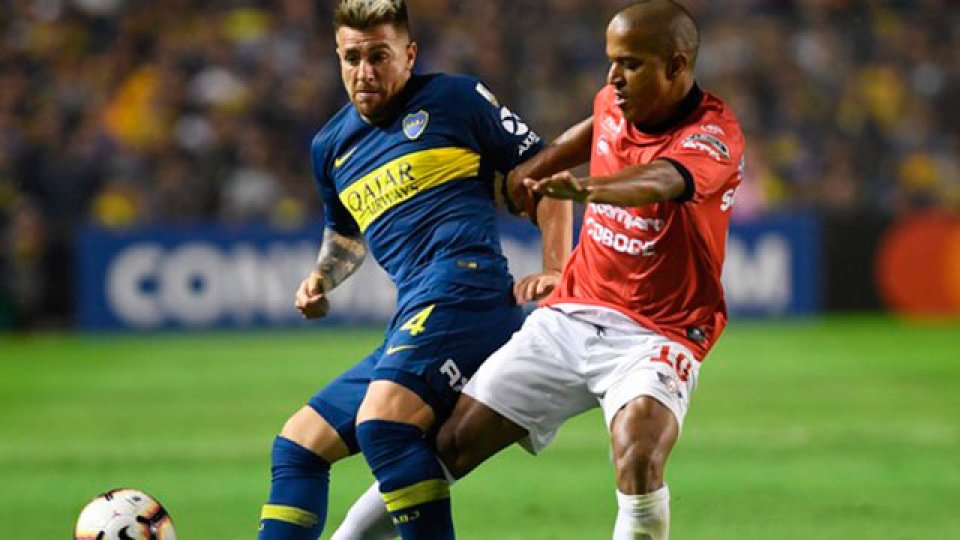Boca super&oacute; a Wilstermann por la Copa Libertadores.