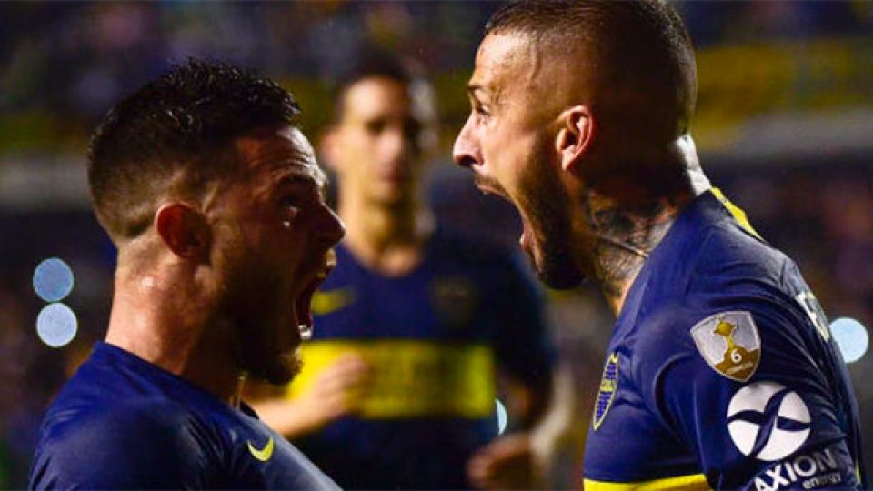 Boca super&oacute; a Wilstermann por la Copa Libertadores.