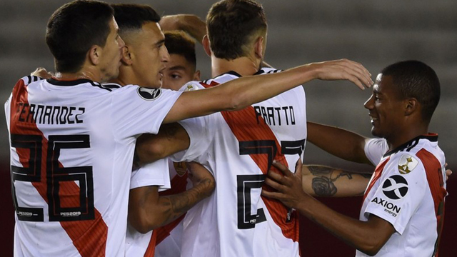 El Millonario consiguiÃ³ por primera vez sumar de a tres en la Libertadores 2019.