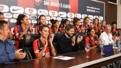Día histórico para el fútbol femenino: San Lorenzo oficializó 15 contratos