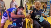 El gran gesto del brasileño Fred con una hincha de 102 años