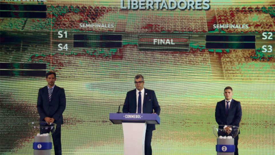 Sortearon los octavos de final de la Libertadores.