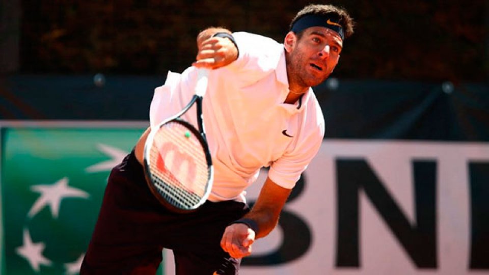 Juan Martín del Potro perdió con Novak Djokovic.
