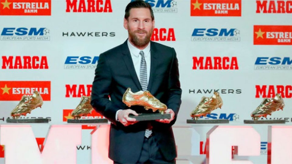 Lionel Messi hace historia y ganó su sexta Bota de Oro.