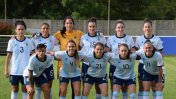 La entrerriana Oviedo marcó un tanto en la victoria de Argentina en Francia