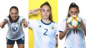 La sesión de fotos de la Selección Argentina de Fútbol Femenino en la previa al Mundial