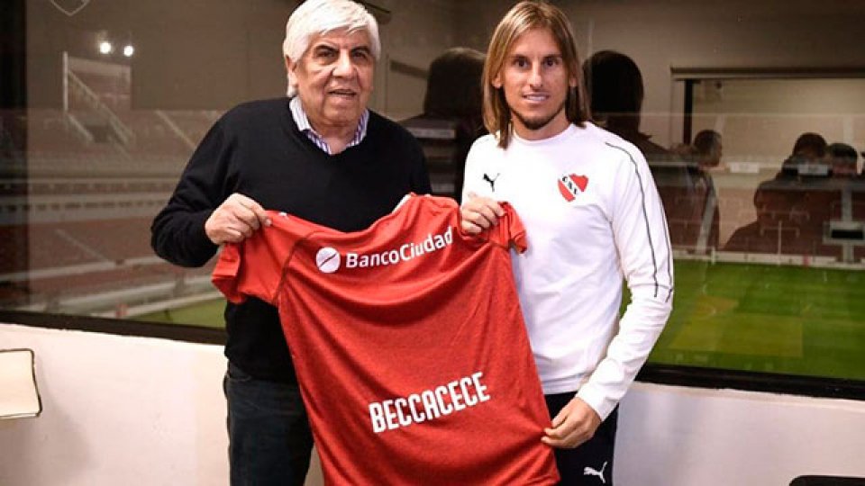 Sebastián Beccacece fue presentado como nuevo DT de Independiente.