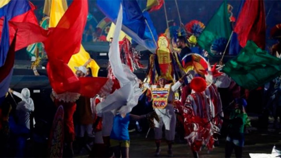 Así fue la colorida ceremonia inaugural de la Copa América