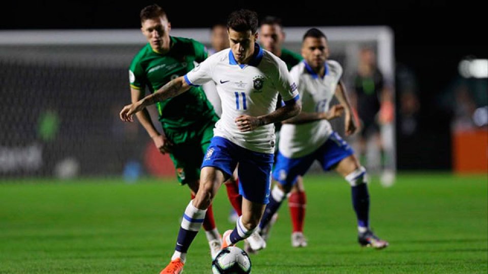 Brasil goleó a Bolivia en el primer encuentro de la Copa América 2019.