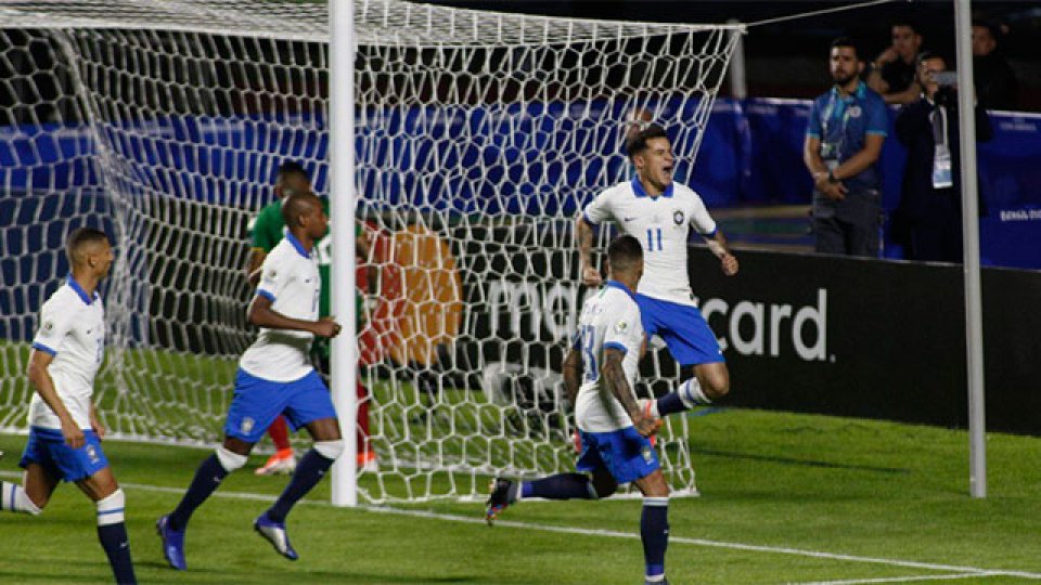 Brasil goleó a Bolivia en el primer encuentro de la Copa América 2019.