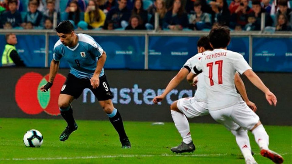 Uruguay y Japón empataron en un partidazo.