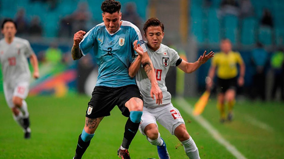 Uruguay y Japón empataron en un partidazo.