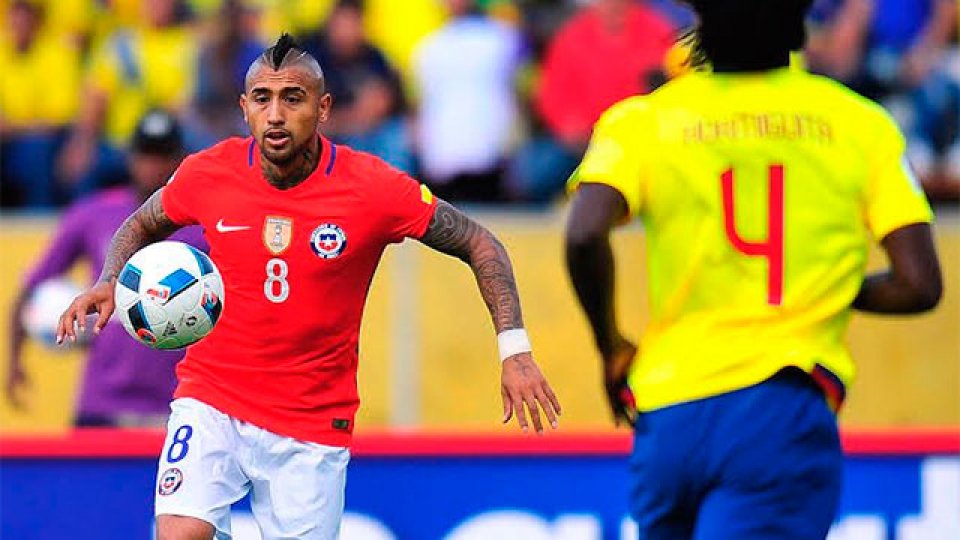 Chile le ganó a Ecuador y clasificó a cuartos de final.