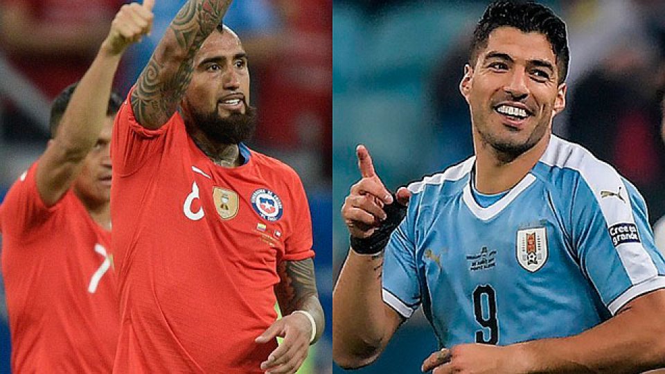 Copa América: Chile y Uruguay definen el primer lugar del Grupo C.