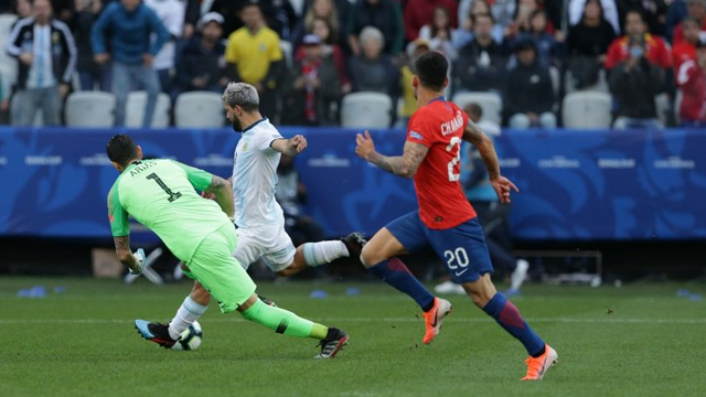 Argentina cerrÃ³ su participaciÃ³n en la Copa AmÃ©rica con una alegrÃ­a.