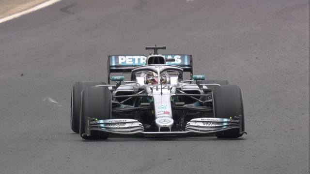 Hamilton ganó el GP de Gran Bretaña.