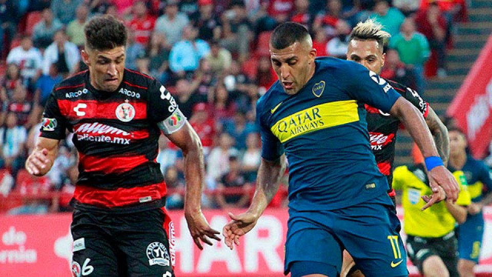 Boca juega el partido de ida de los octavos de la Copa Libertadores.