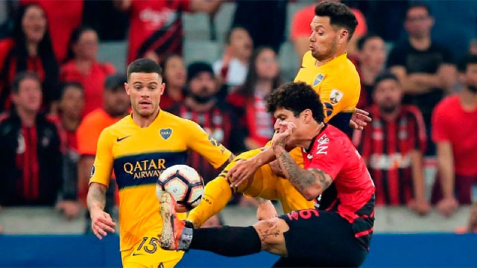 Boca le ganó 1 a 0 a Athlético Paranaense.