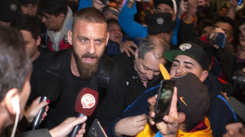 Llegó el campeón del mundo con Italia en 2006.