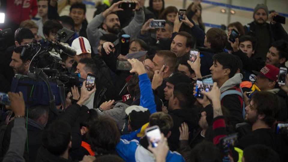 Llegó el campeón del mundo con Italia en 2006.