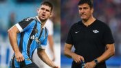 Duelo de uruguayenses en el triunfo de Gremio ante Libertad por la Libertadores