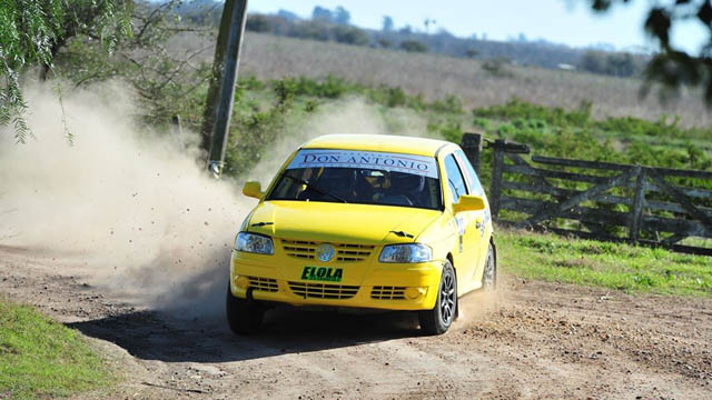 Etchepare y Gianello ganaron la cuarta fecha de Rally Entrerriano.