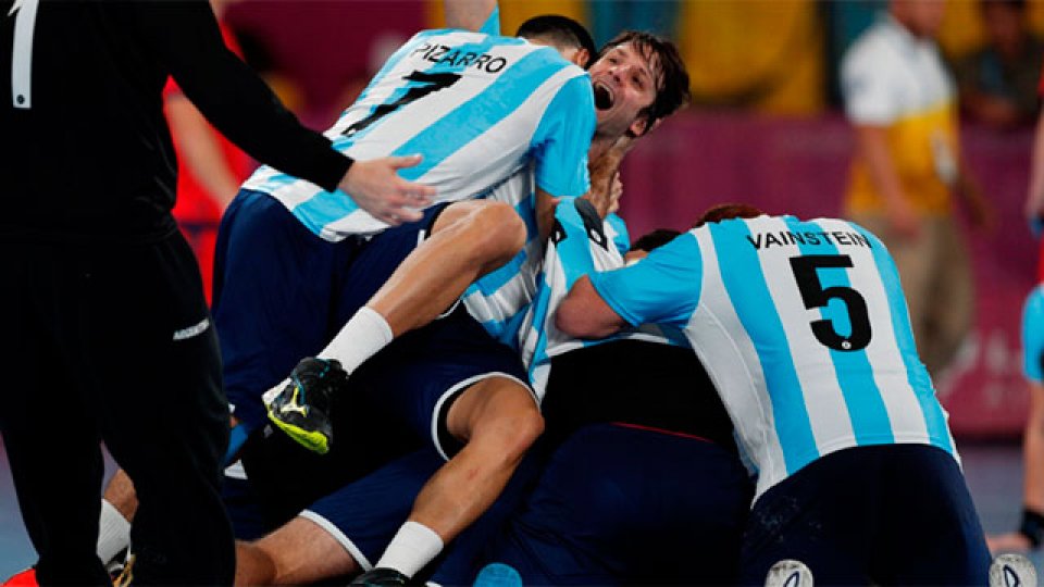Los Gladiadores del handball lograron la medalla dorada.