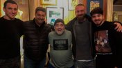 Encuentro Xeneize: Daniele De Rossi visitó a Diego Maradona