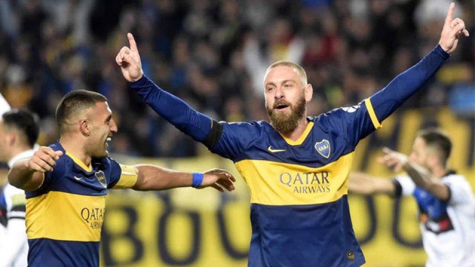 Almagro arruinó la fiesta de De Rossi y Boca.