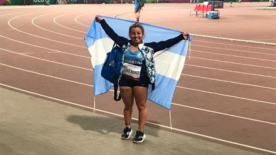 Parapanamericanos: La entrerriana Antonella Ruiz Díaz logró la medalla de oro.