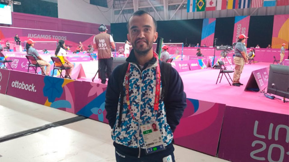 Angel Ielpo tuvo su debut en los Juegos Parapanamericanos de Lima.