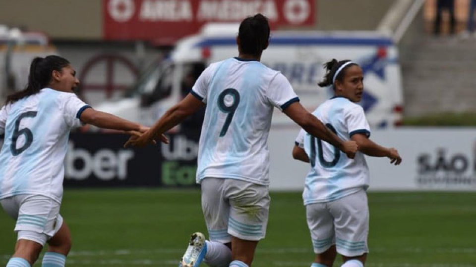 La Lobi Jaimes marcó el descuento para la Albiceleste ante Costa Rica.