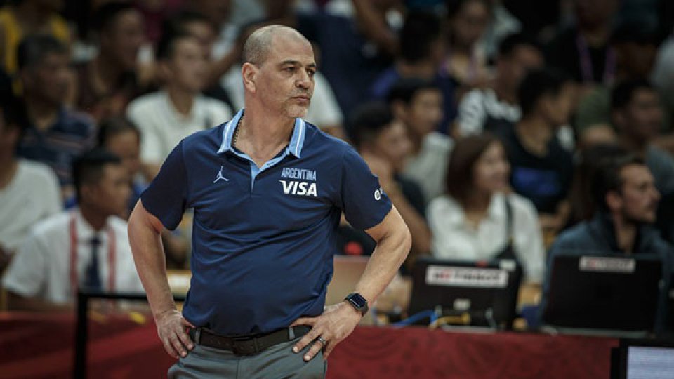 Sergio Hernández, entrenador de la Selección Argentina de Básquet.
