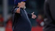 Tras la derrota de Gimnasia, Maradona estalló con la actuación del árbitro ante Talleres