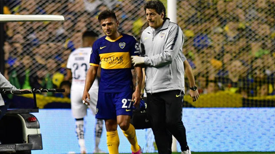 Es la segunda lesión del Toto Salvio desde su llegada al Xeneize