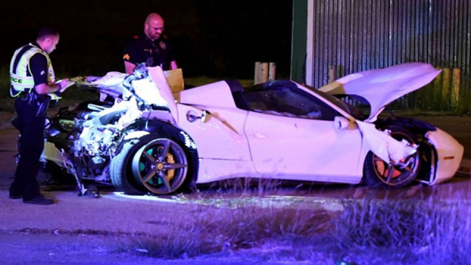 &quot;Spence no llevaba el cinturón de seguridad puesto&quot;, señaló el comunicado.