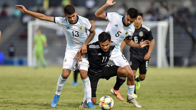 Resultado de imagen para SUB 23 EMPATE ARGENTINA CON MEXICO