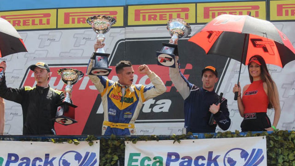 El Turismo Pista en Ober&aacute; le dio buenos resultados a los entrerrianos.