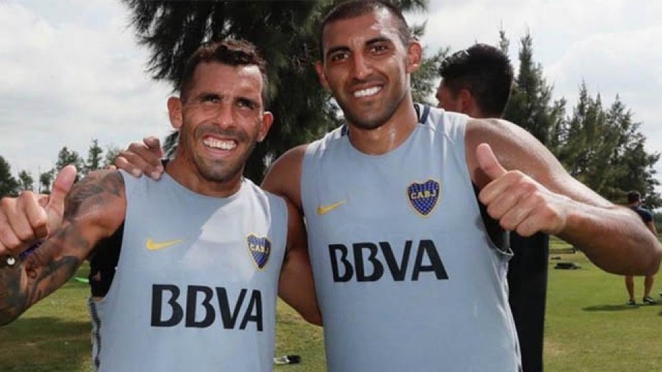 Carlitos y Wanchope se pusieron a disposición del entrenador Gustavo Alfaro.