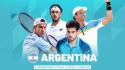 Argentina tiene el equipo confirmado para la Copa Davis a jugarse en España