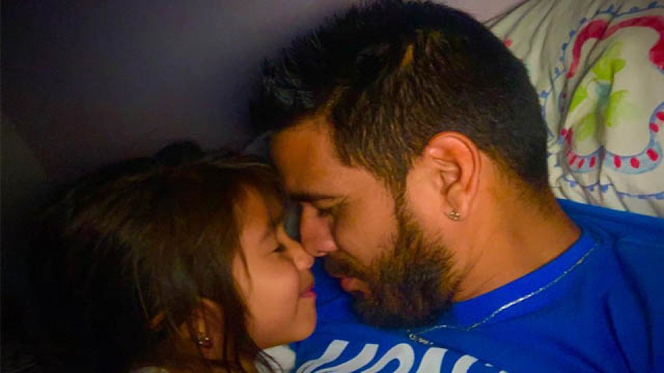 &quot;Estoy disfrutando de mi hija, que es lo que más amo en el mundo&quot;, dijo Diego.