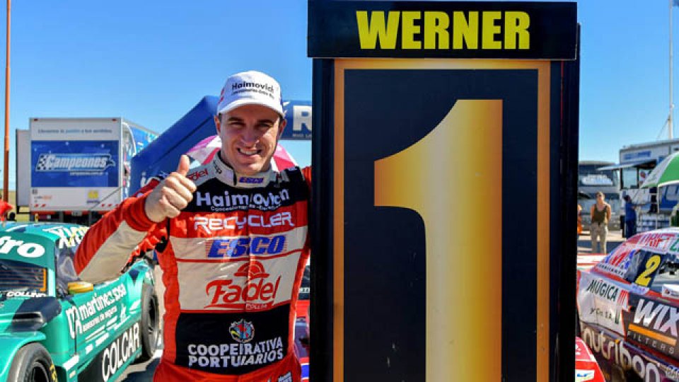 Nadie pudo con Werner y el entrerriano se llevó el mejor tiempo.