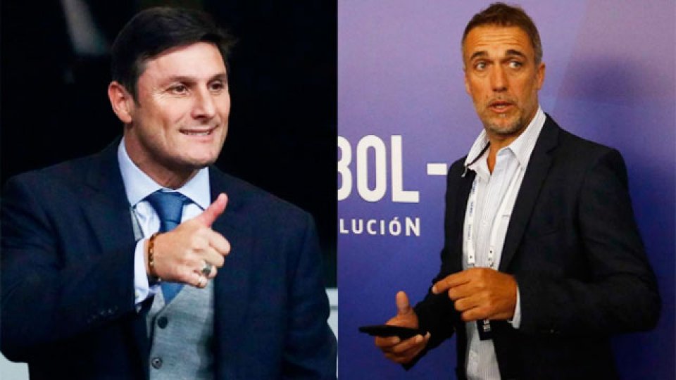 Gabriel Batistuta y Javier Zanetti se convirtieron en leyendas del fútbol.
