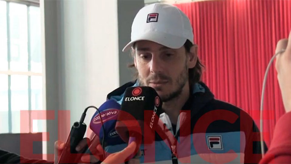 Gastón Gaudio, capitán del equipo argentino de Copa Davis.
